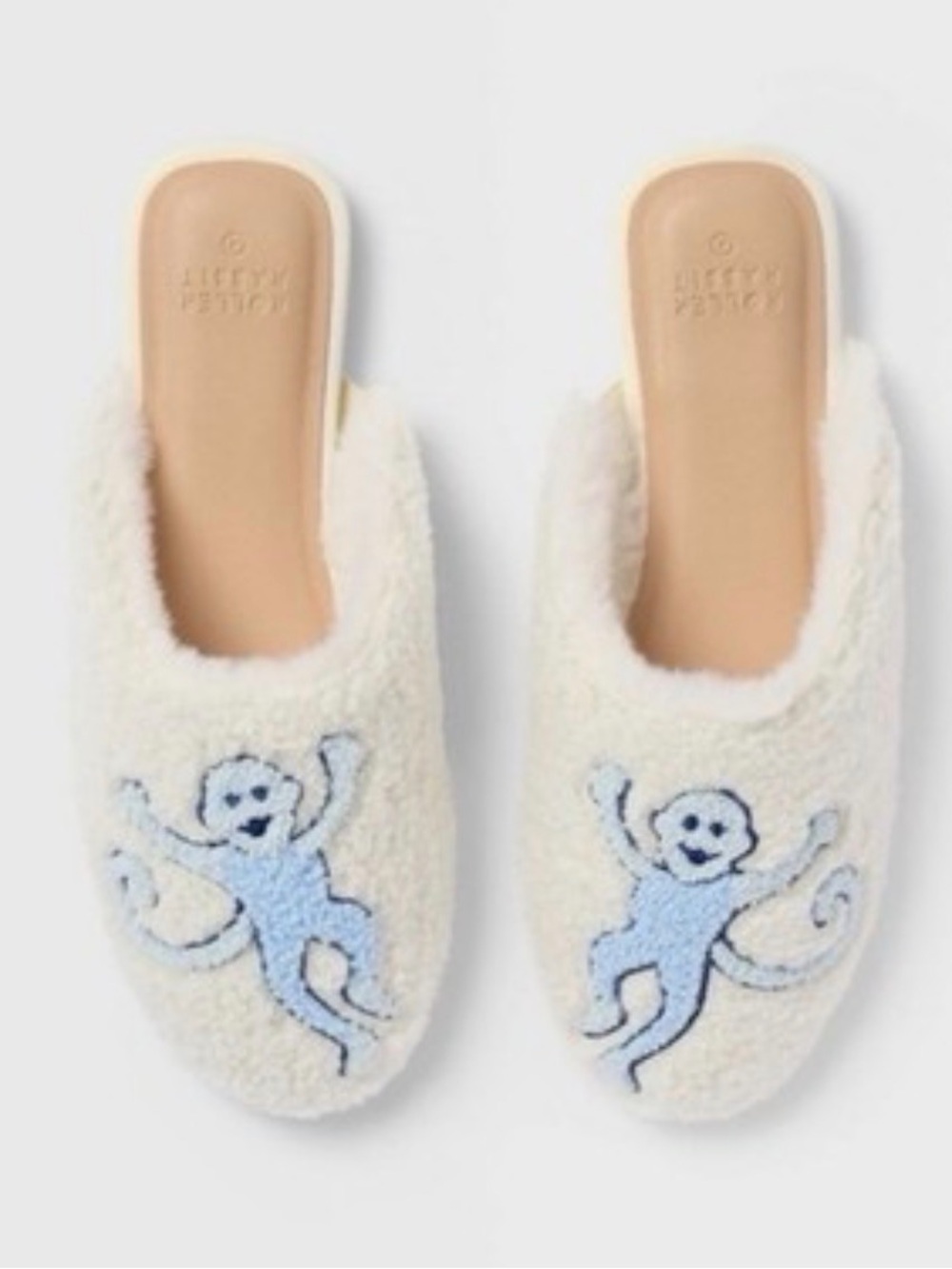 ROLLER RABBIT x TARGET Women's Monkey Slippers Fuzzy House Slides
